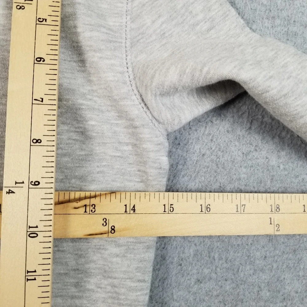 Champion Hoodie Kids 5 6 Gray Script Logo Spellout Pullover Sweatshirt Casual